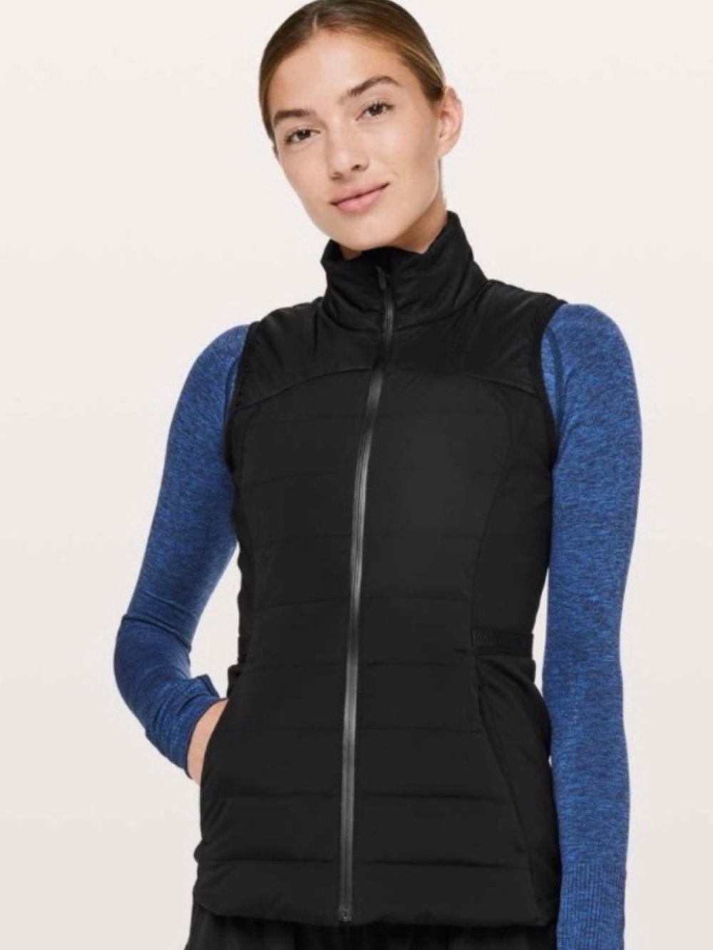 Lululemon Womens Black Pack it down vest